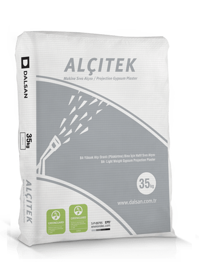 ALÇITEK Projection Gypsum Plaster
